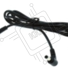 Кабель DC 5.5x2.5 18 AWG папа-папа 1,5 м с угловым штекером