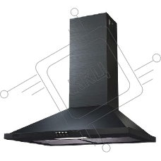 Вытяжка Krona BELLA 600 BLACK PUSH BUTTON черный