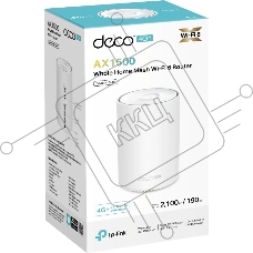 Mesh-модуль TP-Link Deco X10-4G(1-pack) AX1500 с поддержкой 4G+