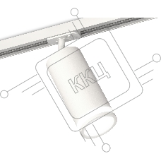 Светильник Ambrella light XT7401090 SWH/FR белый песок/белый матовый MR16 GU5.3 (A2536, C7421, A2011, C7401, N7120)