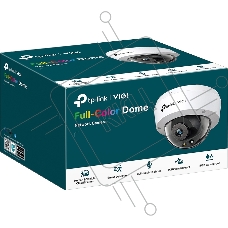 Камера видеонаблюдения цветная купольная IP-камера 4 Мп/ 4MP Full-Color Dome Network Camera