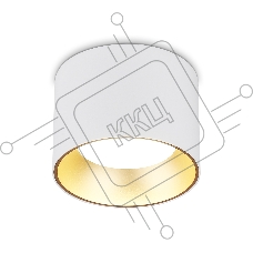 Светильник Ambrella light TN52882 SWH/SGD белый песок/золото песок GX53 max 12W D97*70