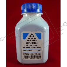 Тонер Brother TN 130C/135C HL 4040/50/70/DCP 9040 cyan (фл.100г.) AQC, фас.Россия