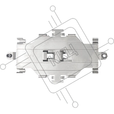 Металлическое крепление Mikrotik DINrail PRO kit for LtAP mini DRP-LTM
