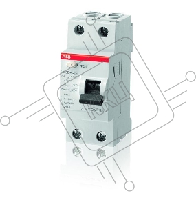 Автоматический выключатель дифференциального тока ABB 2CSF202004R1250 2мод. FH202 AC-25/0,03