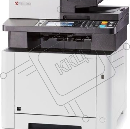 МФУ Kyocera Ecosys M5526cdn ( цветной, А4, принтер/сканер/копир/факс, 1200dpi, 26ppm, 512Mb, DADF50, Duplex, Lan, USB)