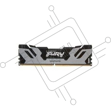 Оперативная память Kingston Fury Renegade, DDR5, 16GB (1x16GB), 6400MHz, CL32, с радиатором, серебристый/черный