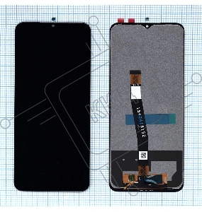 Дисплей для Samsung Galaxy A22s SM-A226 в сборе с тачскрином черный