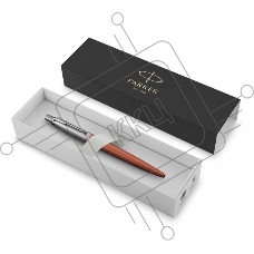Ручка шариковая Parker Jotter Core K63 (CW1953189) Chelsea Orange CT, M, синие чернила, подарочная коробка