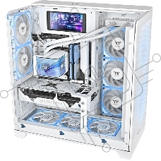 Система водяного охлаждения Thermaltake MAGCurve 360 Ultra Snow ARGB Soc-AM5/AM4/1200/1700/1851 белый 4-pin 32.8-35.1dB Al LCD Ret (CL-W454- PL12SW-A)