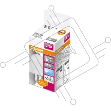 Лампа светодиодная LED STAR CLASSIC P 60 6.5W/840 6.5Вт шар 4000К нейтр. бел. E27 550лм 220-240В матов. пласт. OSRAM 4058075134324