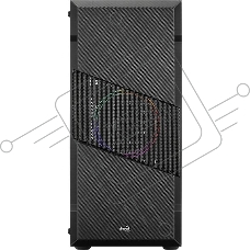 Корпус Aerocool  / Formula Menace Saturn FRGB-G-BK-v1 черный без БП ATX 4x120mm 2xUSB2.0 1xUSB3.0 audio bott PSU