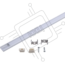 Профиль для ленты LED прямой - 2m