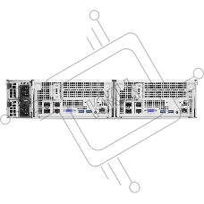 Платформа AIC Storage Server 2-NODE 2U noCPU(2)2nd Gen Xeon Scalable/TDP 165W/ no DIMM(16) per node/ 24x2,5''NVMe+ 2x2,5''(per node)/ 2x10GB SFP+/ 2x1GbE/ 2 x8 slots(FH)/ 1xOCP/2x1300W