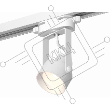 Светильник Ambrella light XT6601001 WH/SWH белый/белый песок MR16 GU10 (C6601, N6101)