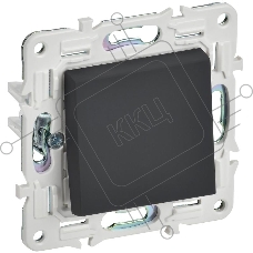 Выключатель проходной 1-кл. SKANDY 10А SK-V02G графит IEK SK-V12-0-10-K53