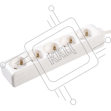 Удлинитель 5х3м с заземл. 16А IP20 У04 2P+PE ИЭК WYP10-16-05-03-Z-N