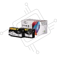 Набор струйных картриджей Sakura P2V31A (№711 2-pack Black) для HP, черный, 73 мл.