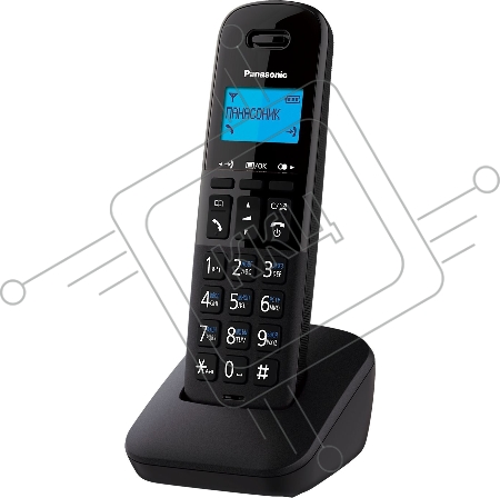 РадиоТелефон Dect Panasonic KX-TGB610RUB черный АОН