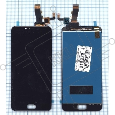 Дисплей для Meizu M5 черный