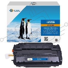 Картридж лазерный G&G GG-CE255A черный (6000стр.) для HP LJ Enterprise MFP M525c/P3015n/LJ Pro M521dn MFP/M521dw MFP