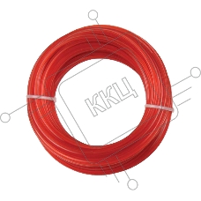 Леска для триммеров PATRIOT Duoline D 2,0мм L 15м  скрученный квадрат, двухцветная, красная жила