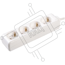 Удлинитель 4х5м с заземл. 16А IP20 У04 2P+PE ИЭК WYP10-16-04-05-Z-N