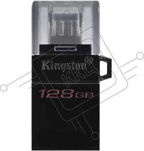 Флеш Диск Kingston 128Gb DataTraveler microDuo <DTDUO3G2/128GB>, USB3.0
