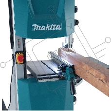Пила Makita LB1200F ленточная [LB1200F] {900Вт,400\800м\мин,рез-165х305мм,81.2кг,кор,стол на ножках,подсв,угл направляющая+5полотен}