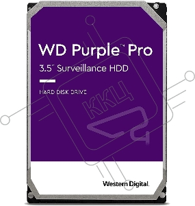 Жесткий диск Western Digital SATA 8TB 6GB/S 128MB PURPLE WD84PURZ WDC