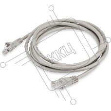 Патч-корд KingPrice KP-PC-c5e-2m-g UTP 4 пары cat.5E CCA molded 2м серый RJ-45 (m)-RJ-45 (m)