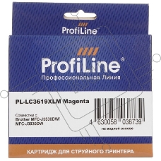 Картридж струйный ProfiLine PL-LC3619XLM для принтеров Brother MFC-J2330DW/J2730DW/J3530DW/J3930DW с чернилами Magenta
