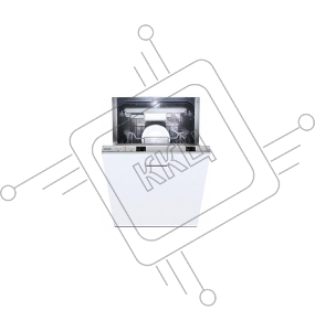 Встраиваемая посудомоечная машина Graude VG 45.0 / Узкая, 10 комплектов