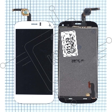 Дисплей для Micromax A250 Canvas Turbo белый