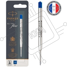 Стержень шариковый Parker QuinkFlow Z08 (CW1950371) M 1мм синие чернила блистер