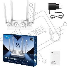 Роутер беспроводной Cudy WR3000E AX3000 10/100/1000BASE-TX белый