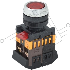 Кнопка ABLFS-22 кр. 1з+1р ИЭК BBT30-ABLFS-K04