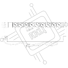 Hyperline SHE19-9SH-2.5IEC Блок розеток для 19