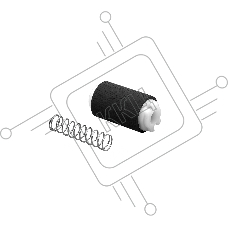 Ролик отделения бумаги NVPrint для Pantum P3010/3300/M6700/6800/7100/7200/7300/BP5100/BM5100