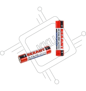 Алкалиновая батарейка AAA/LR03 1,5 V REXANT