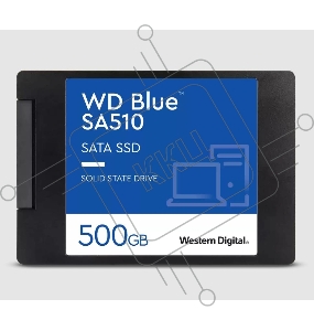 Накопитель SSD WD 500GB Blue SA510,  2.5