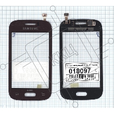 Сенсорное стекло (тачскрин) для Samsung Galaxy Young GT-S6310 GT-S6312 красное