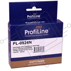 Чернила PL-T0634/T0734/T0924/T1284 для принтеров Epson Yellow C67/C79/C87/C91/CX3700/CX4100/CX4300/CX4700/CX3900/CX3905/CX4900/TX106/TX109/TX117/TX119/T26/T27 S22/SX125/SX130/SX420W/SX425W/Office BX305F/BX305FW пигментные 250 мл ProfiLine