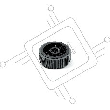 Ролик подачи NVPrint для Lexmar M1140/M1140/M1145/MS310d/MS310dn/MS312dn/MS315dn/MS410d/MS410dn/MS415dn/MX317dn/MX321adn/MX321adw/MX331adn/MX410de/XM1140 (41X0918/41X0547/40X8296) (1шт)