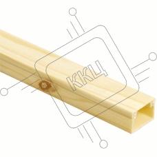 Кабель-канал 12х12 L2000 пластик ЭЛЕКОР сосна ИЭК CKK10-012-012-1-K34