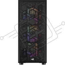 Компьютерный корпус Aerocool / Formula Hive-G-BK-v2 черный без БП ATX 4x120mm 1xUSB2.0 2xUSB3.0 audio bott PSU