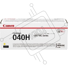 Картридж лазерный Canon 040HY 0455C002 желтый (10000стр.) для Canon LBP-710/712