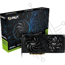 Видеокарта Palit PA-RTX4070 DUAL 12GB  PCIE16 12288Mb 192 GDDR6X 1920/21000 HDMIx1 DPx3 HDCP Ret