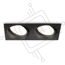 Светильник Ambrella light TN52235/2 BK черный IP20 GX53/2 220*110*44