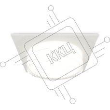 Комплект встраиваемого светильника Ambrella light XC8061022 SWH/FR/CL белый песок/белый матовый/прозрачный GX53 (C8061, N8399)